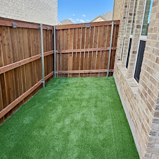 Pet-Friendly-Artificial-Turf-Installation-with-Drainage-Solution-in-Garland-TX 6